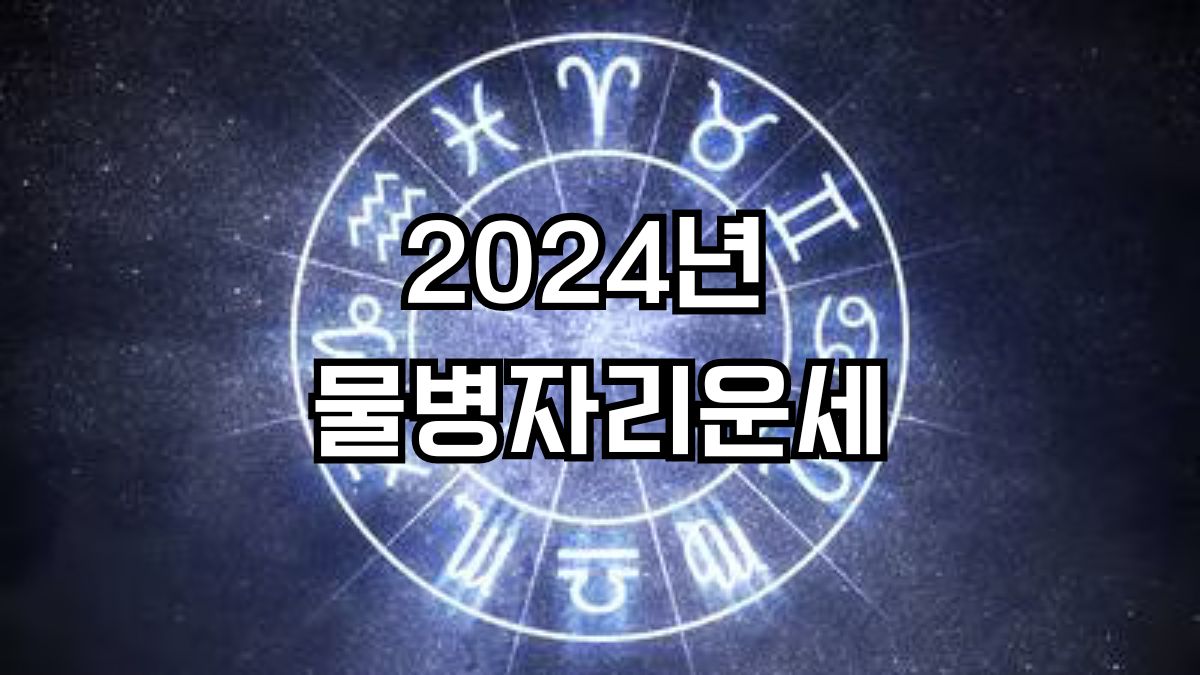 2024년 물병자리운세