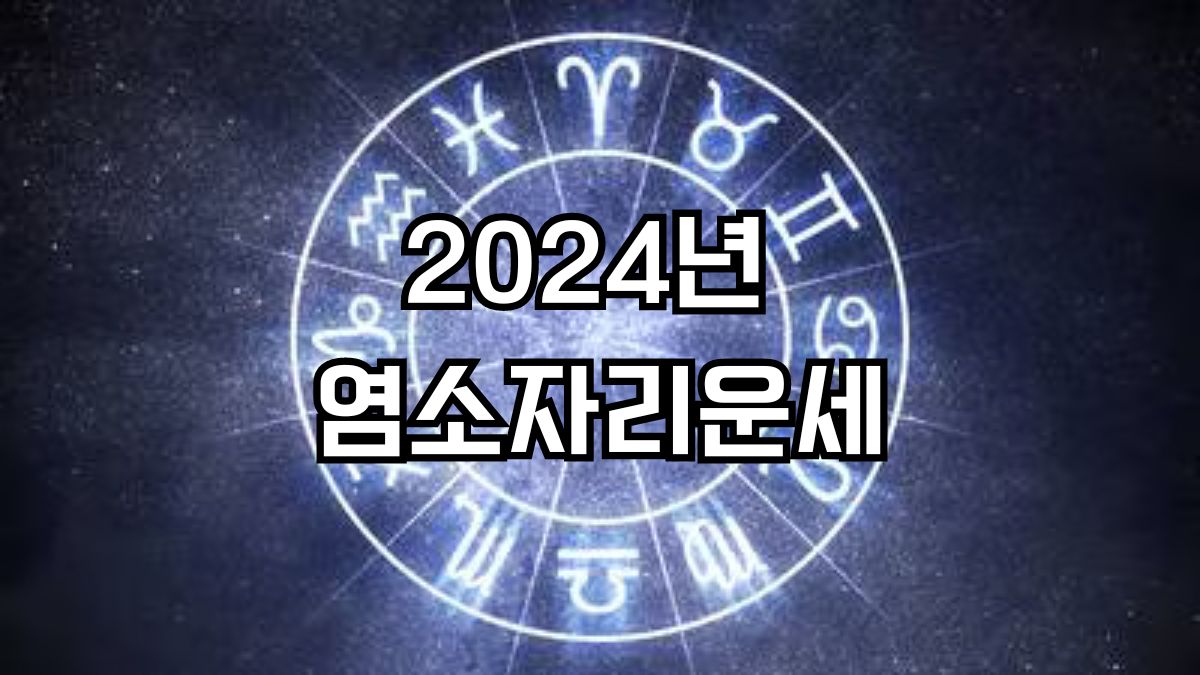 2024년 염소자리 운세
