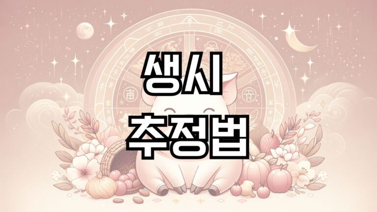 생시 추정법