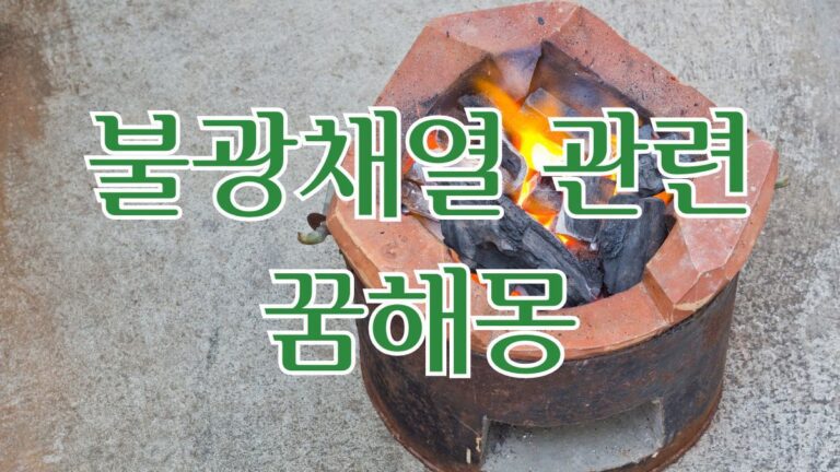 불광채열 관련 꿈해몽