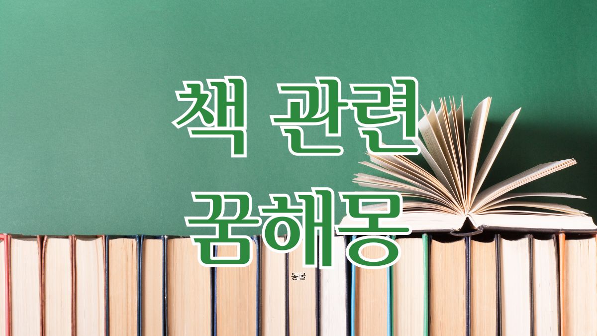 책 관련 꿈해몽