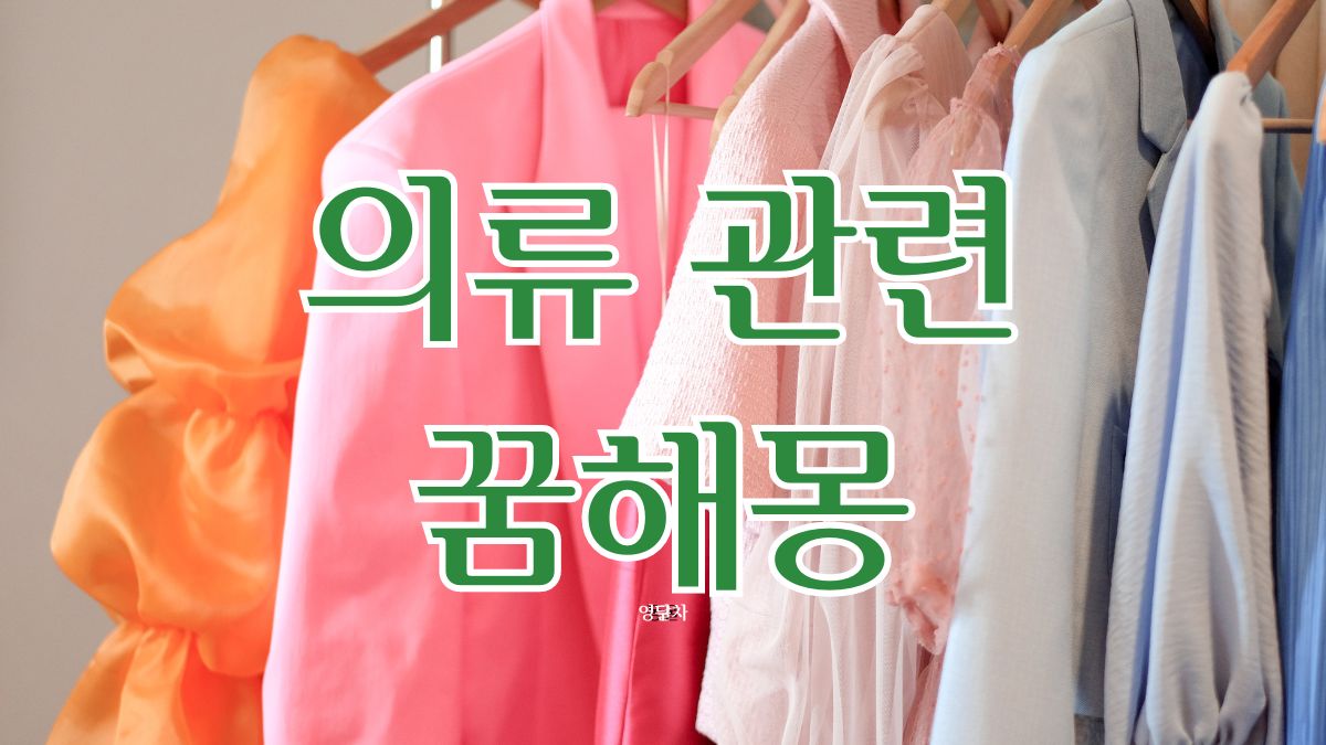 의류관련 꿈해몽