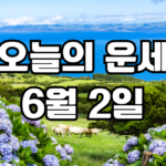 오늘의운세 6월 2일