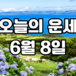 오늘의운세 6월 8일