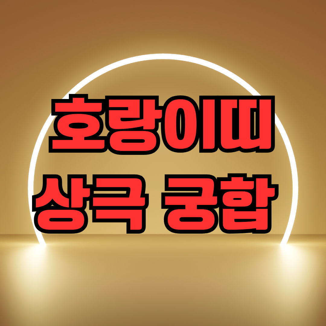 호랑이띠 상극 궁합